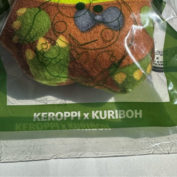 New Sanrio Yu-Gi-Oh x Hello Kitty McDonalds 3” Plush Toy #4 KEROPPI x KURIBOH - Picture 3 of 8